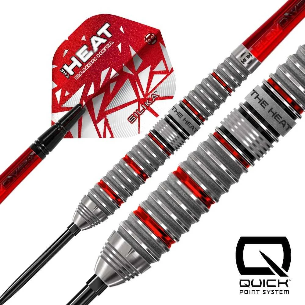 25 gramų strėlytės Harrows Damon Heta Series 4 Quick 90% volframo