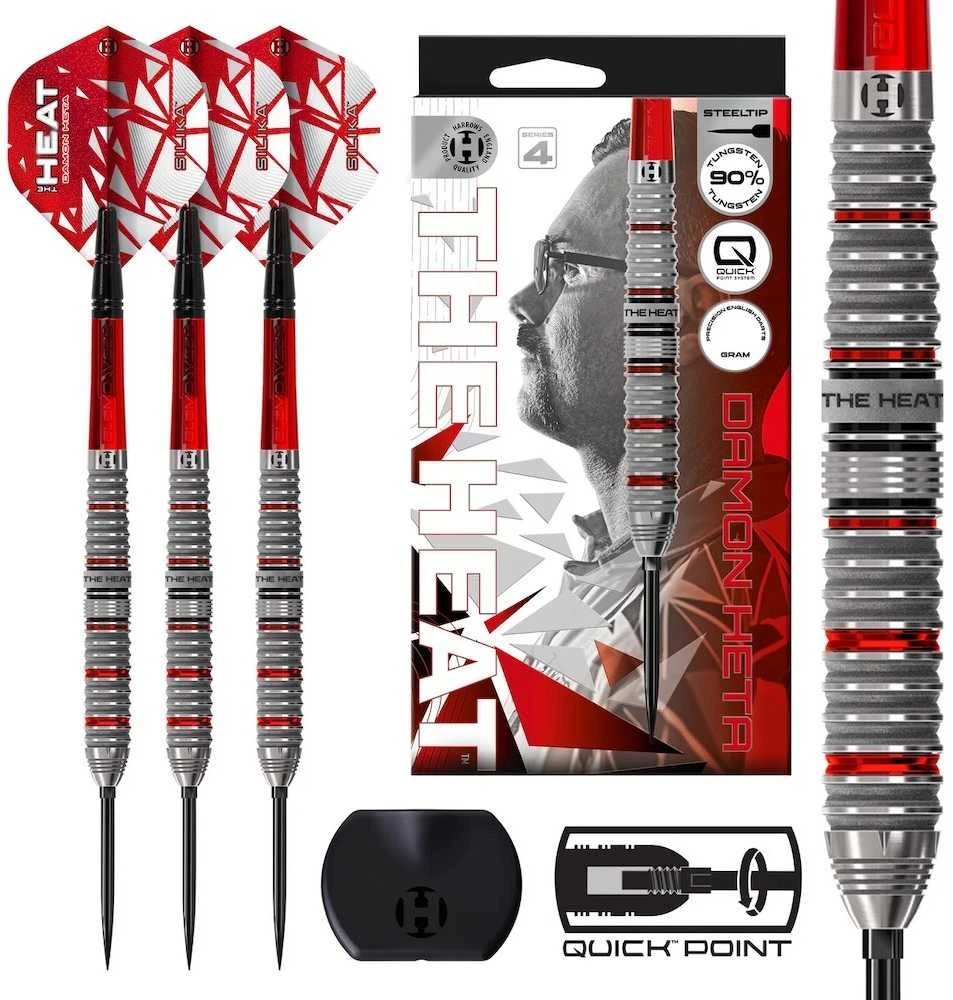 25 gramų strėlytės Harrows Damon Heta Series 4 Quick 90% volframo