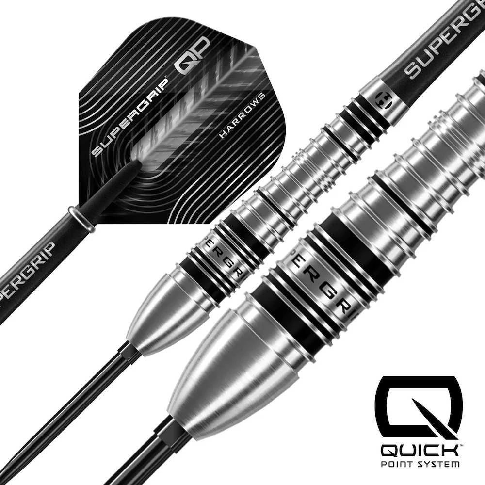 25 gramų strėlytės Harrows Supergrip QP Bomb 90% Quick
