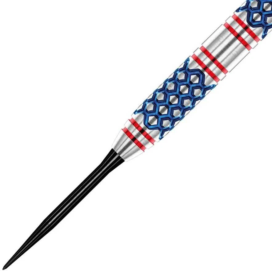 30 mm metalinės adatėlės Winmau Velocity, juodos