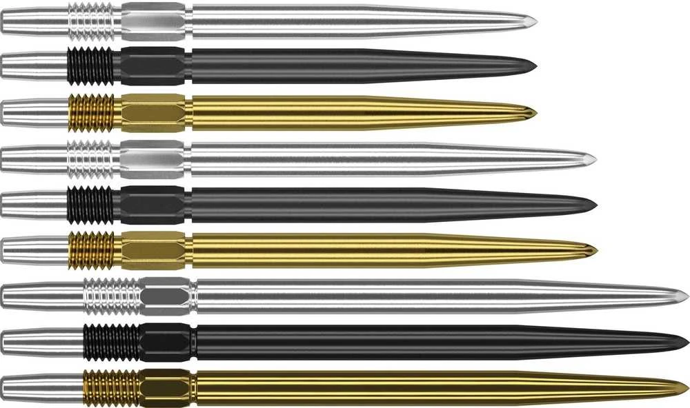 40 mm metalinės adatėlės Target Swiss Smooth, sidabrinės