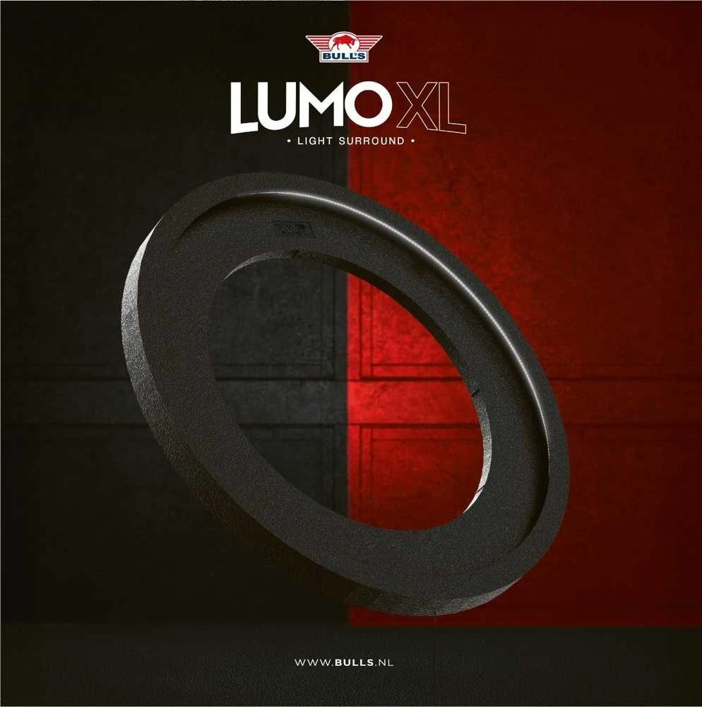 Apšvietimo sistema kartu su sienos ir strėlyčių apsauga Bull's Lumo XL