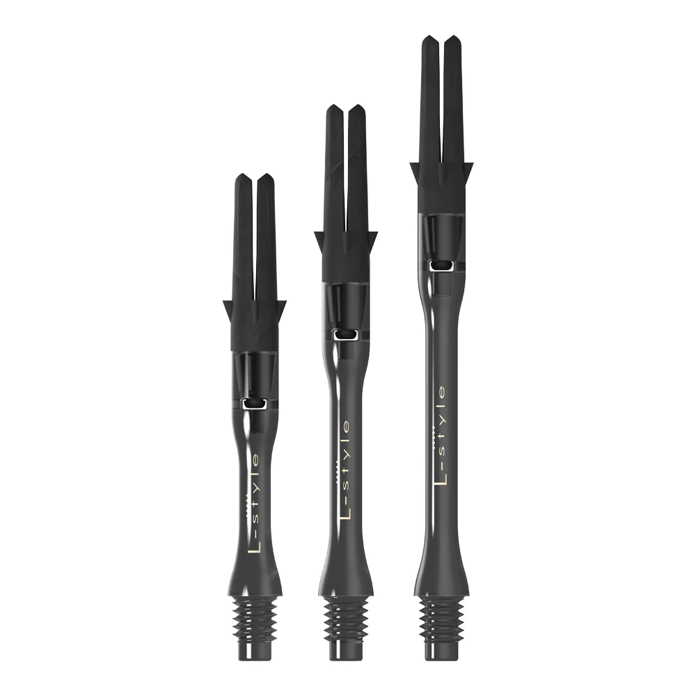 Besisukantys koteliai L-style L-SHaft Silent Slim Carbon 440, juodi