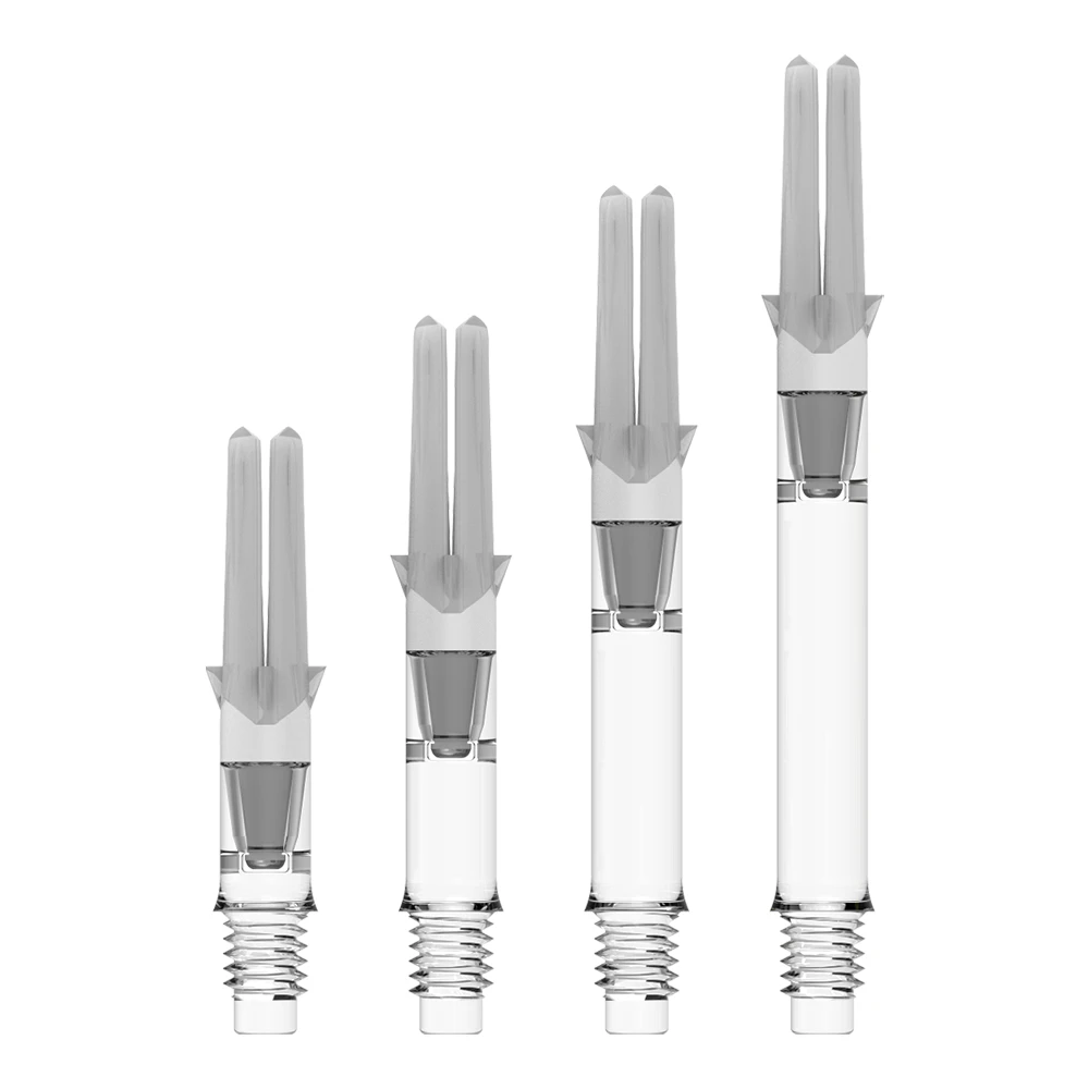 Besisukantys koteliai L-style L-SHaft Silent 190, skaidrūs, trumpi