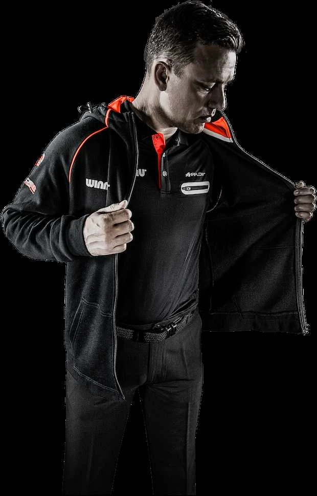 Džemperis Winmau Pro-Line Hoodie XXXL