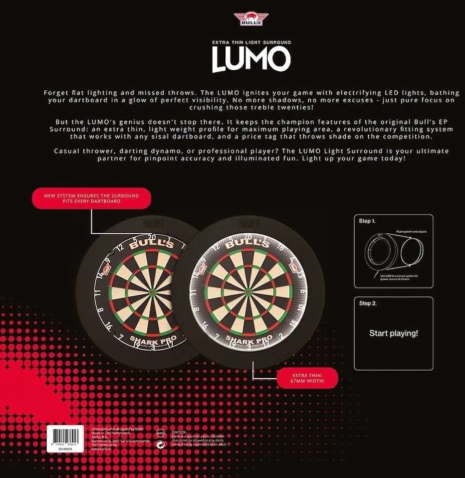 Erdvinio apšvietimo sistema „Bull's Lumo“