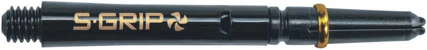 Koteliai Harrows Supergrip Spin, juodi, ilgi, 48 mm