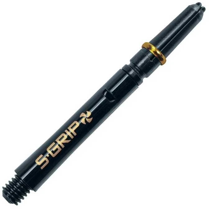 Koteliai Harrows Supergrip Spin, juodi, ilgi, 48 mm