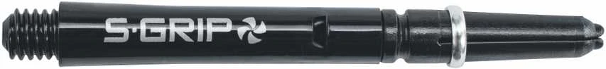 Koteliai Harrows Supergrip Spin, juodi, ilgi, 48 mm