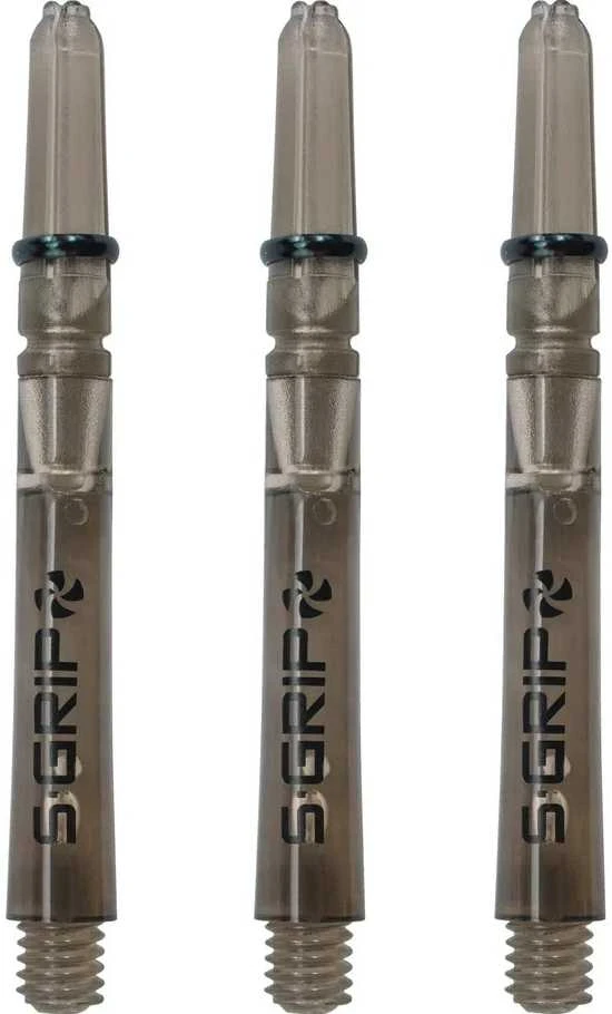 Koteliai Harrows Supergrip Spin, pilki, ilgi, 48 mm