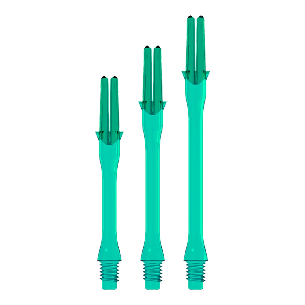 Koteliai L-style L-SHaft Slim 440, ypač ilgi, smaragdo sp. (emerald)