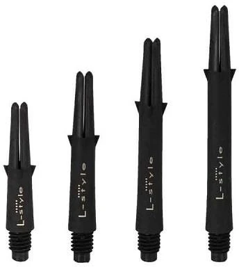 Koteliai L-style L-SHaft Carbon 330, juodi