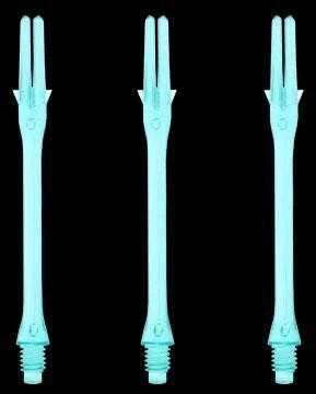 Koteliai L-style L-SHaft Slim 440, ypač ilgi, smaragdo sp. (emerald)