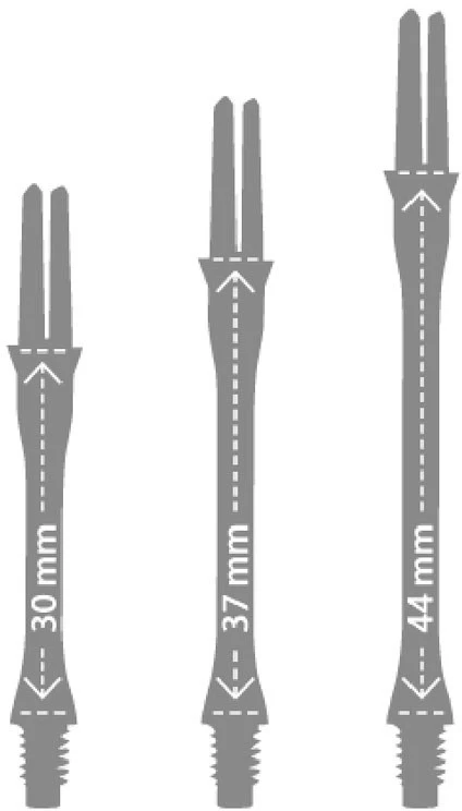Koteliai L-style L-SHaft Slim 440, ypač ilgi, mėlyni