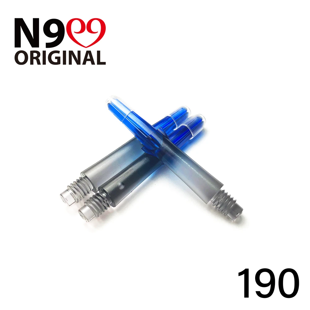 Koteliai L-style N9 Gradient L-SHaft 190, pilkos/mėlynos spalvos, trumpi