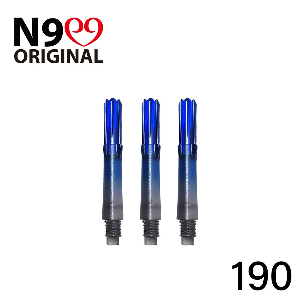 Koteliai L-style N9 Gradient L-SHaft 190, pilkos/mėlynos spalvos, trumpi