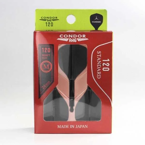 Kotelio ir sparnelio sistema Condor AXE 120 Trifin No.2, vidutiniai, juodi