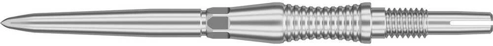30 mm metalinės adatėlės Target Signature Swiss Points RST, sidabrinės