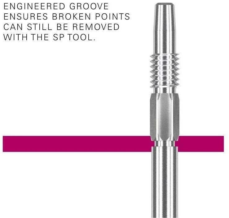 Metalinės adatėlės Target Swiss Smooth, 30 mm