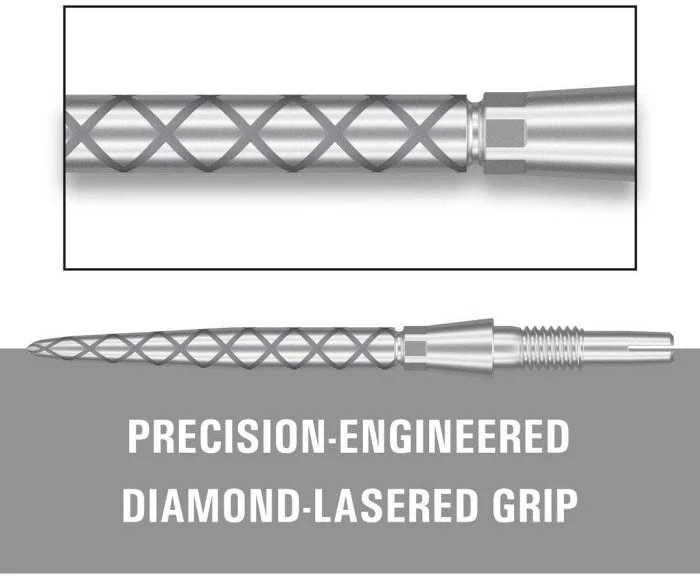 Metalinės adatėlės Target Swiss Storm Diamond, 30 mm