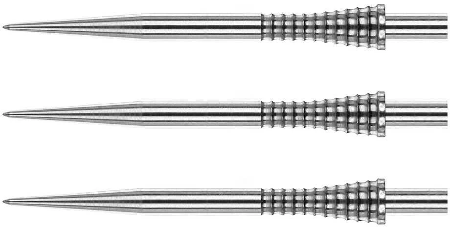 Red Dragon 33 mm metalinės adatėlės Raudona Dragon Specialist Raptor GT Gripped, sidabrinės