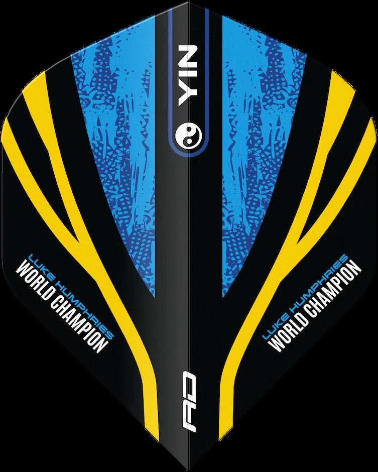 Red Dragon Sparneliai Raudona Dragon Luke Humphries World Champion Yin Yang