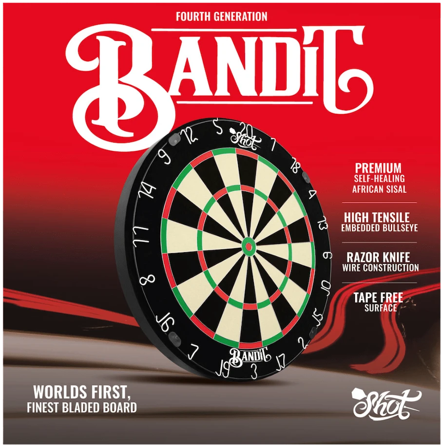 „Shot Bandit“ profesionali smiginio lenta