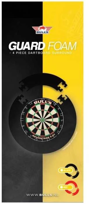 Dartboard Surround Bull’s Guard Surround Raudona 4 Jigsaw Pieces