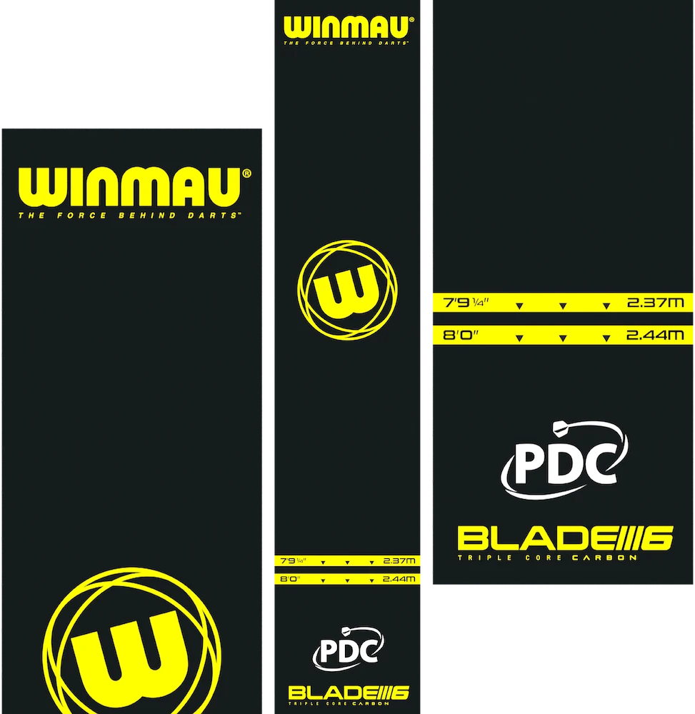 "Winmau Pro Zone Essential" PVC smiginio kilimėlis