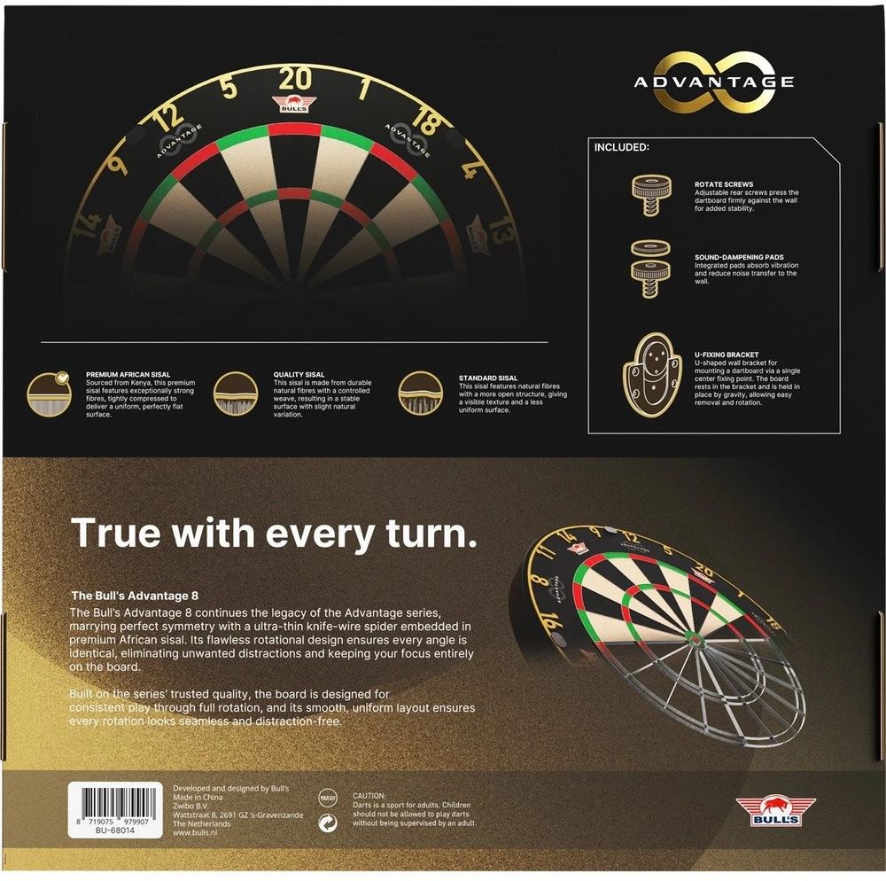 Smiginio taikinys Bull's Advantage 8