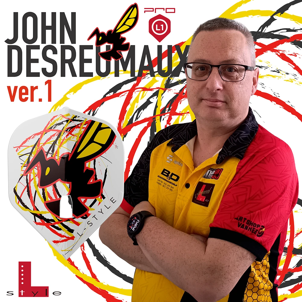 Sparneliai L-style Champagne L1PRO Standard John Desreumaux v1, balti