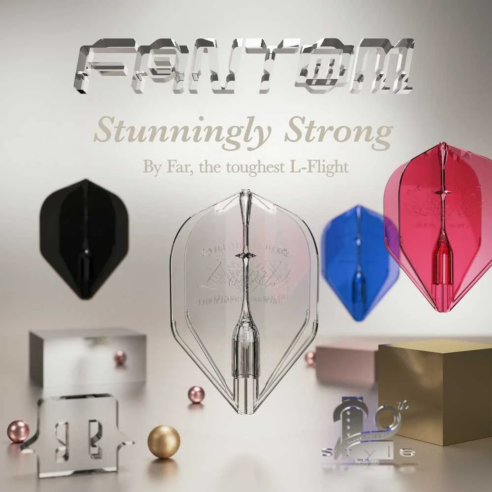 Sparneliai L-style L1EZ FANTOM, juodi