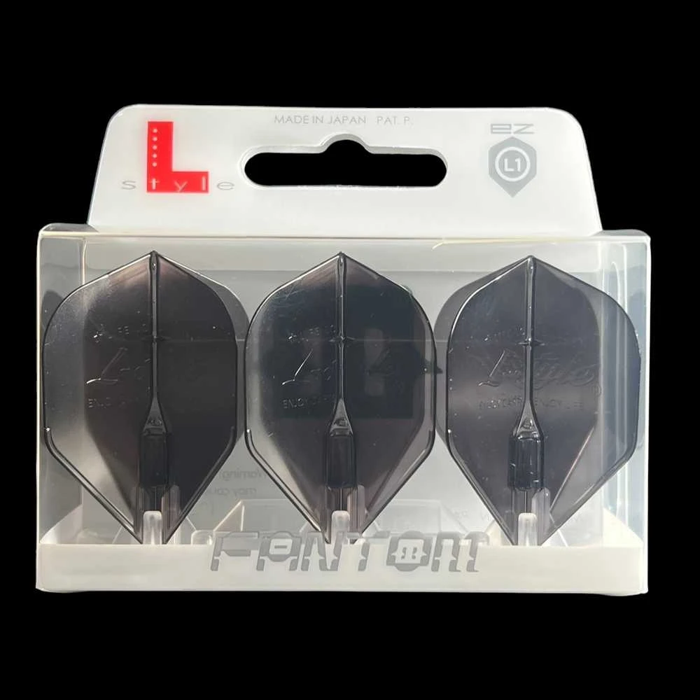 Sparneliai L-style L1EZ FANTOM, juodi