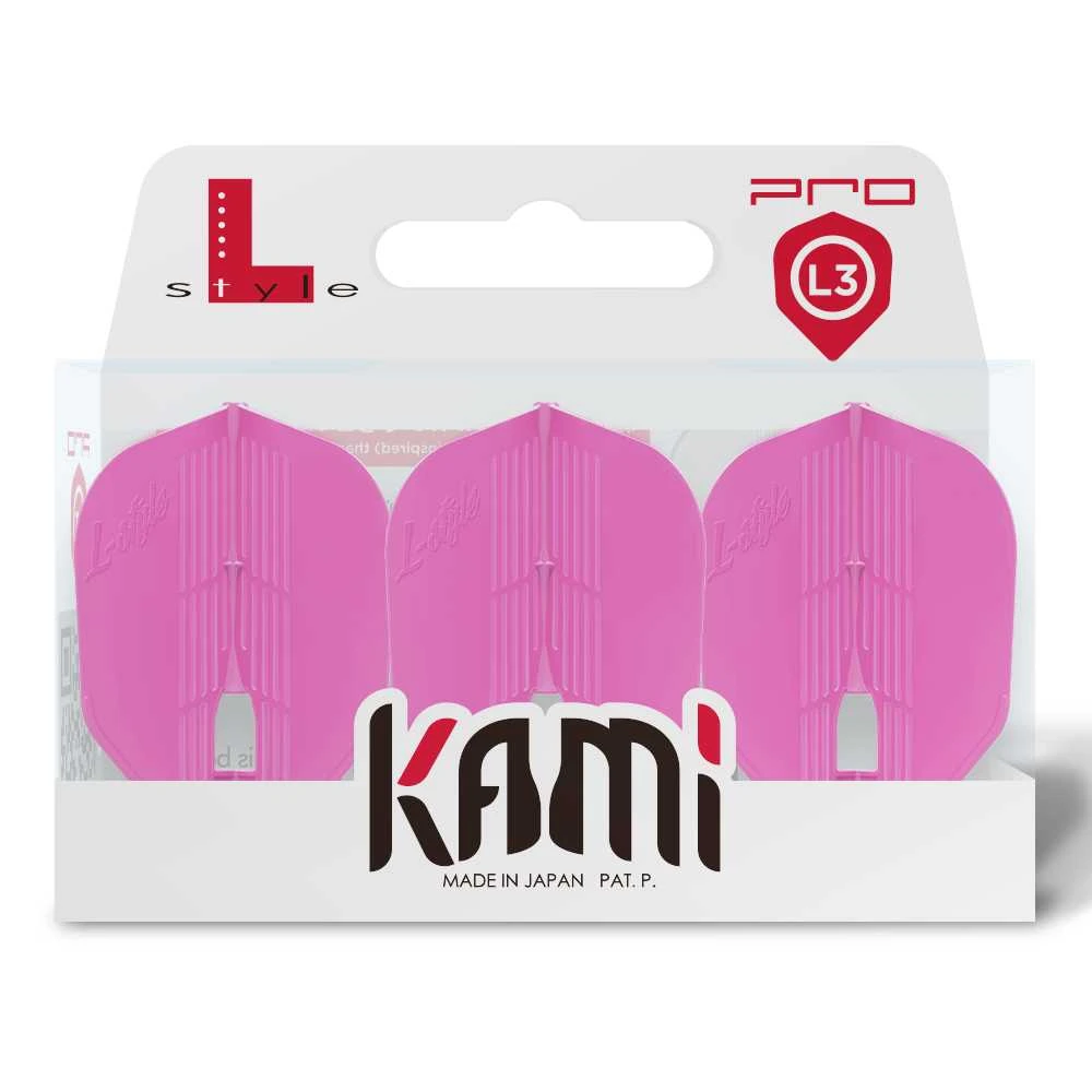 Sparneliai L-style L3KPro Kami Shape, rožiniai