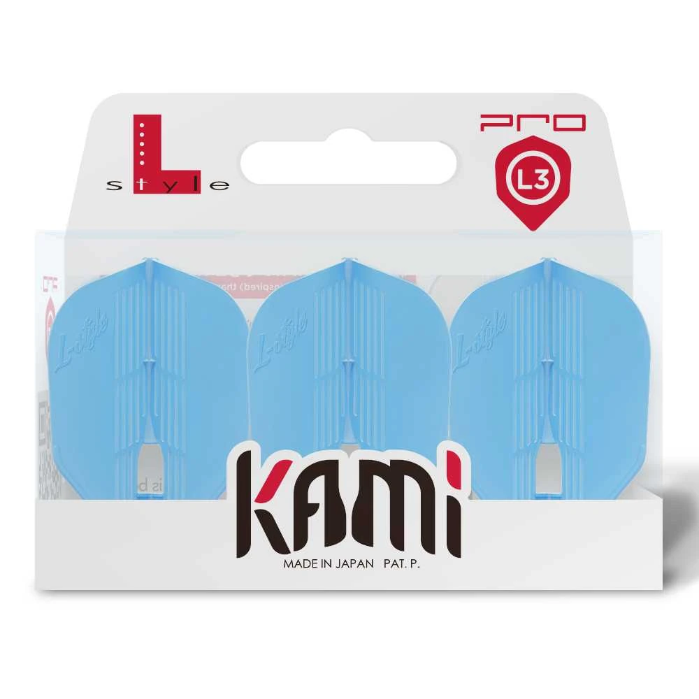 Sparneliai L-style L3KPro Kami Shape, melsvi