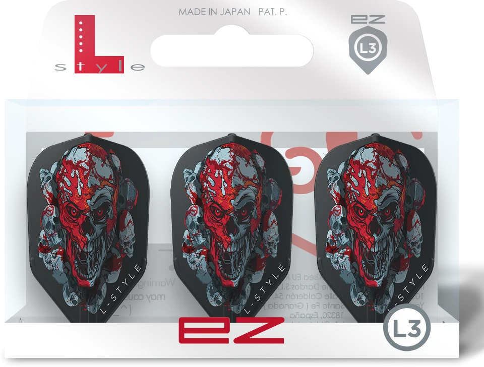 Sparneliai L-style L3EZ Shape Ryan Searle V4, juodos spalvos