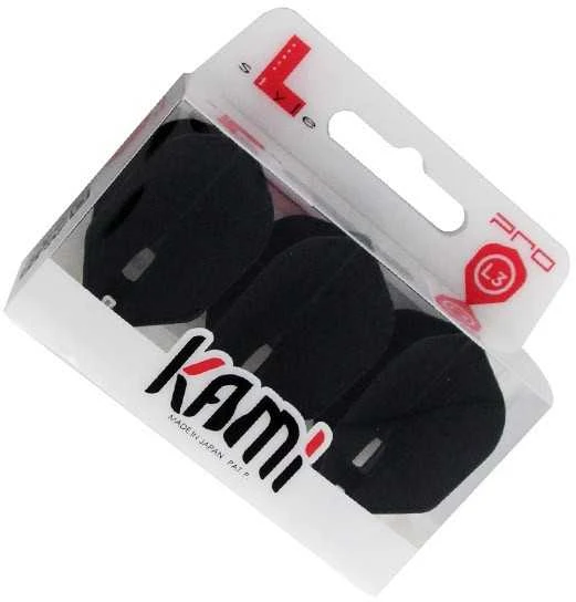 Sparneliai L-style L3KPRO KAMI Shape, juodi