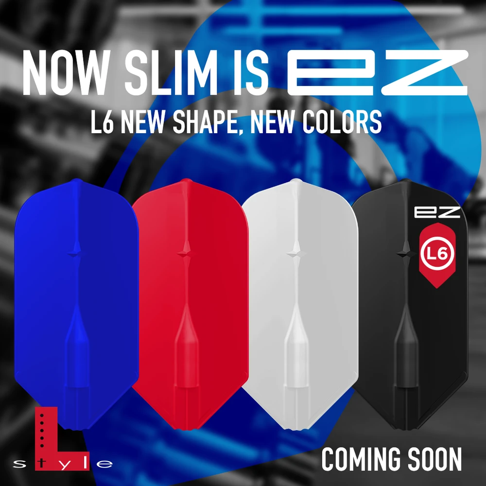 Sparneliai L-style L6EZ Slim, raudonos spalvos