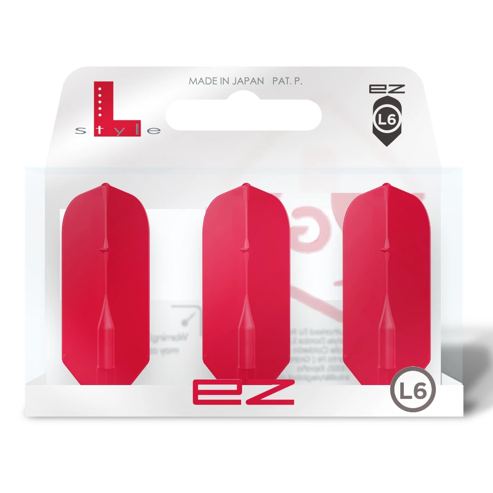 Sparneliai L-style L6EZ Slim, raudonos spalvos