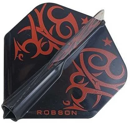 Sparneliai Robson Plus No.2, juoda/raudona spalvos