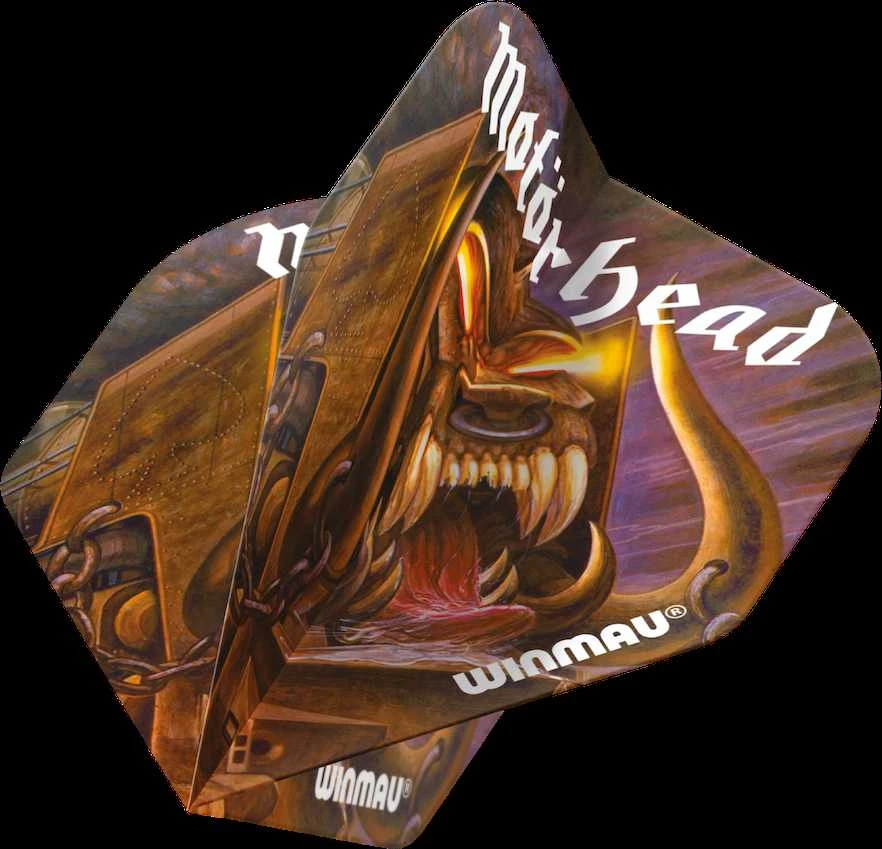 Sparneliai Winmau Rhino Rock Legends Motorhead Orgasmatron