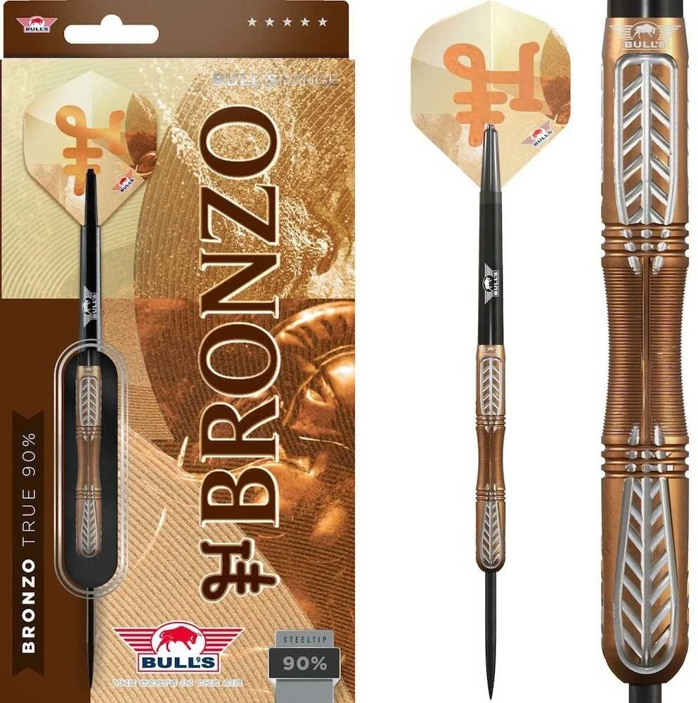 Strėlytės Bull's Bronzo True 90%, 25 gramų