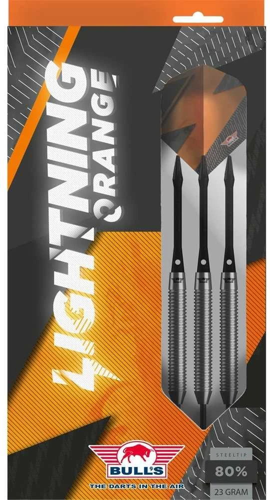 Strėlytės Bull's Lightning Oranžinis 80%, 25 gramų