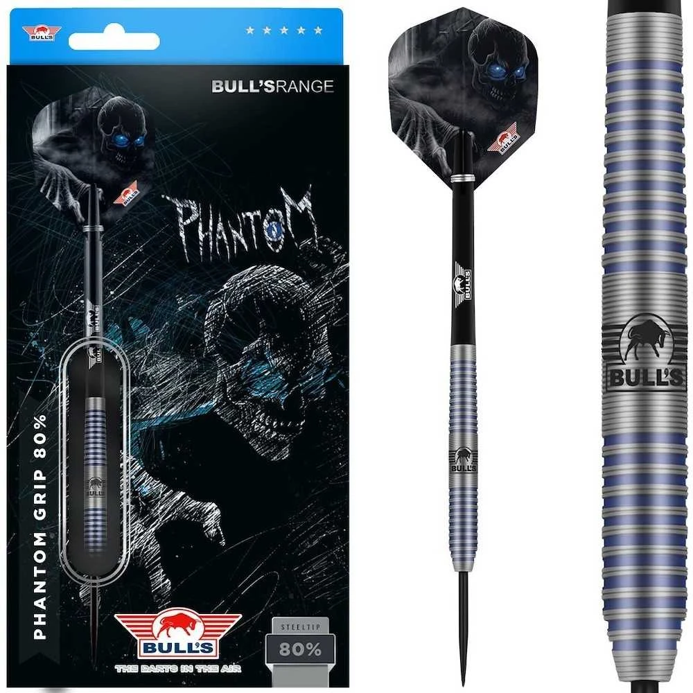 Strėlytės Bull's Phantom Grip 80%, 23 gramų
