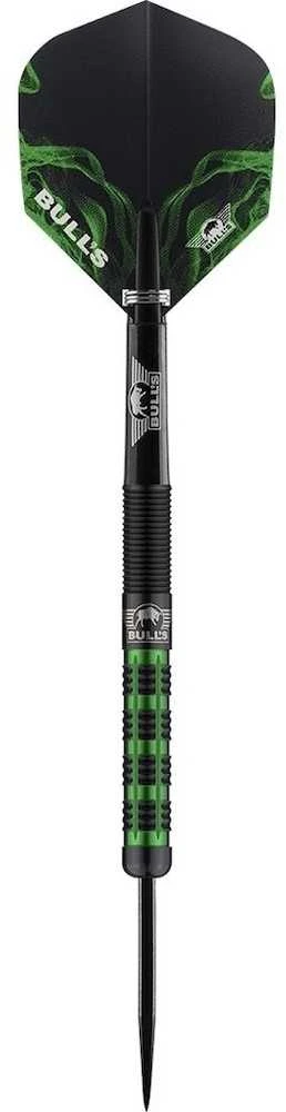 Strėlytės Bull's Smoke Žalias Jade 90%, 23 gramų