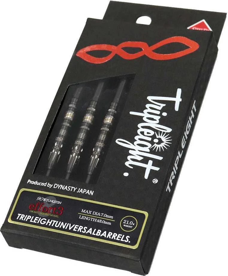 Strėlytės Dynasty Effort 3 Tripleight Owaku Akihiko, 90% volframo, 21 gramo