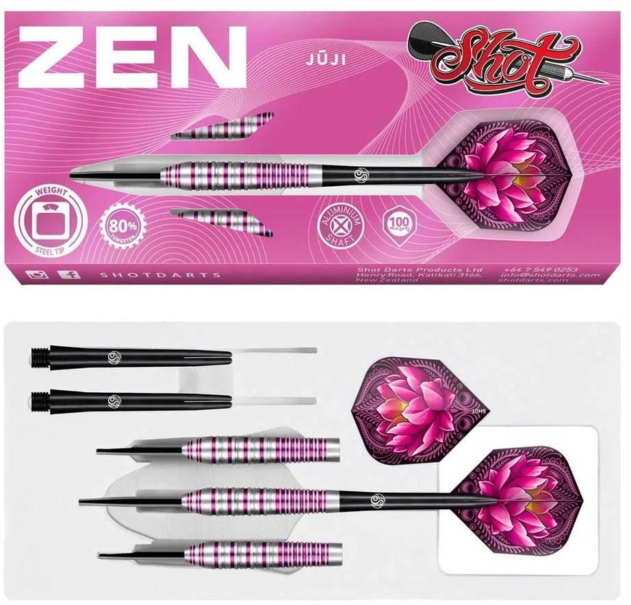 Strėlytės Shot Zen Juji 80%, 28 gramų