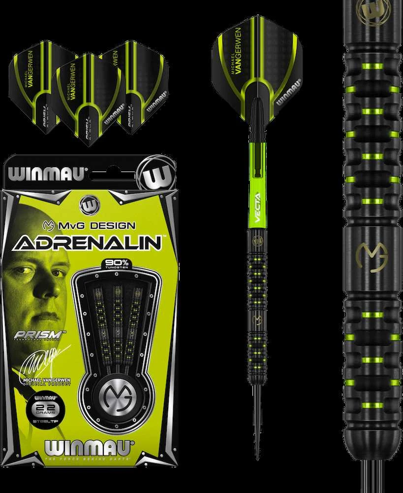 Strėlytės Winmau Adrenalin MvG design, 22 g