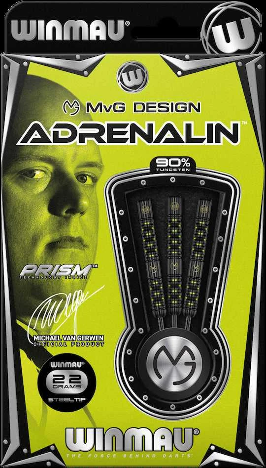 Strėlytės Winmau Adrenalin MvG design, 22 g