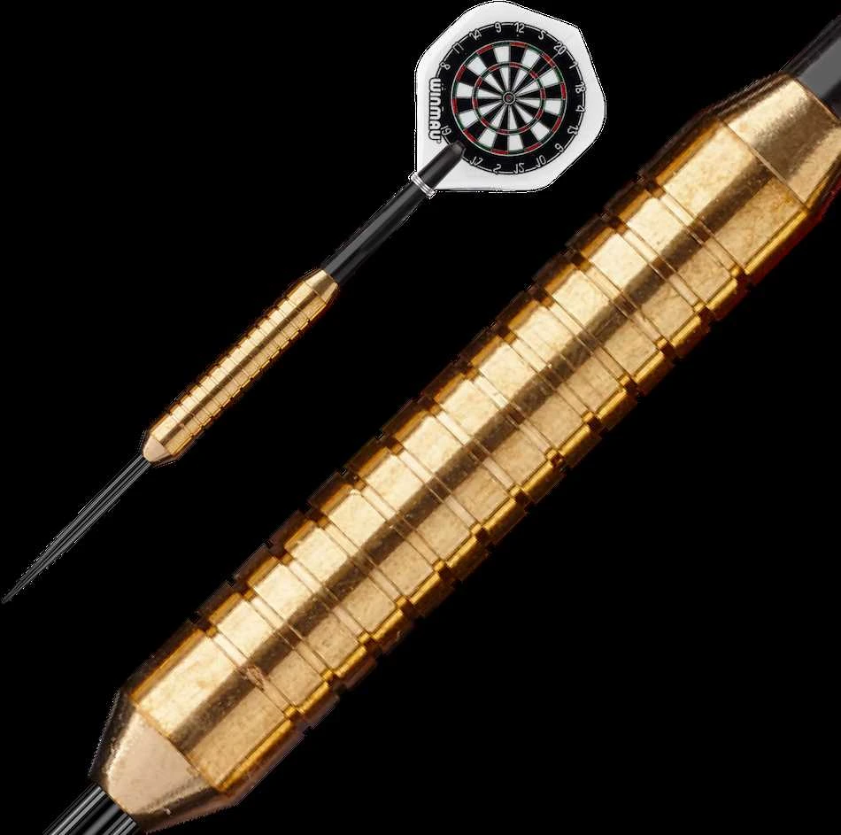 Žalvarinės smiginio strėlytės Winmau Broadside 22 g